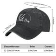 thumbnail image 3 of Fish On Vintage Wash Dad Hat Adjustable Curved Brim Baseball Cap,Casual Outdoor Sports Fishing Cap for Men and Women, 3 of 9