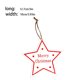 thumbnail image 4 of Advancent Adornos de estrella de árbol de Navidad, adornos colgantes interesantes, colgante de vacaciones, colgante de de Año Nuevo, Kits de decoración para fiestas Rojo, 4 of 6