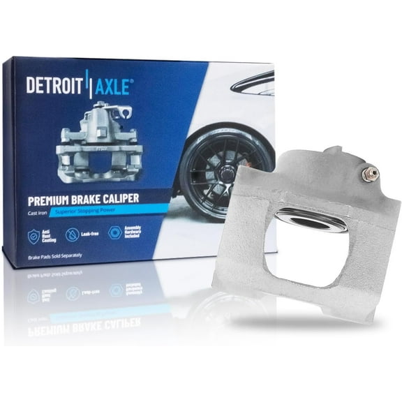 Detroit Axle - Front Right Brake Caliper for Ford Ranger Explorer Aerostar Bronco II B2300 B3000 B4000 Navajo Passenger Side Disc Brake Caliper Replacement
