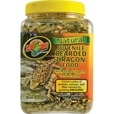 Zoo Med Laboratories Inc-Natural Juvenile Bearded Dragon Food 10