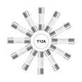 thumbnail image 4 of Uxcell 10Pcs 5x20mm Fusible de cerámica 250V Fusibles de cerámica de actuación lenta Fusibles en miniatura para TV LCD T12A, 4 of 6