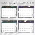 thumbnail image 5 of sixwipe 2025 Wall Calendar, 12 Monthly Wall Calendar 15 x 11 Inches, Thick Paper with Julian Dates and Block for New Year and Christmas Presents, 5 of 7