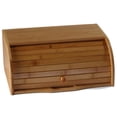 thumbnail image 4 of Cortesi Home  Loafy Natural Bamboo Bread Box with Handle - Bread Box, 4 of 4