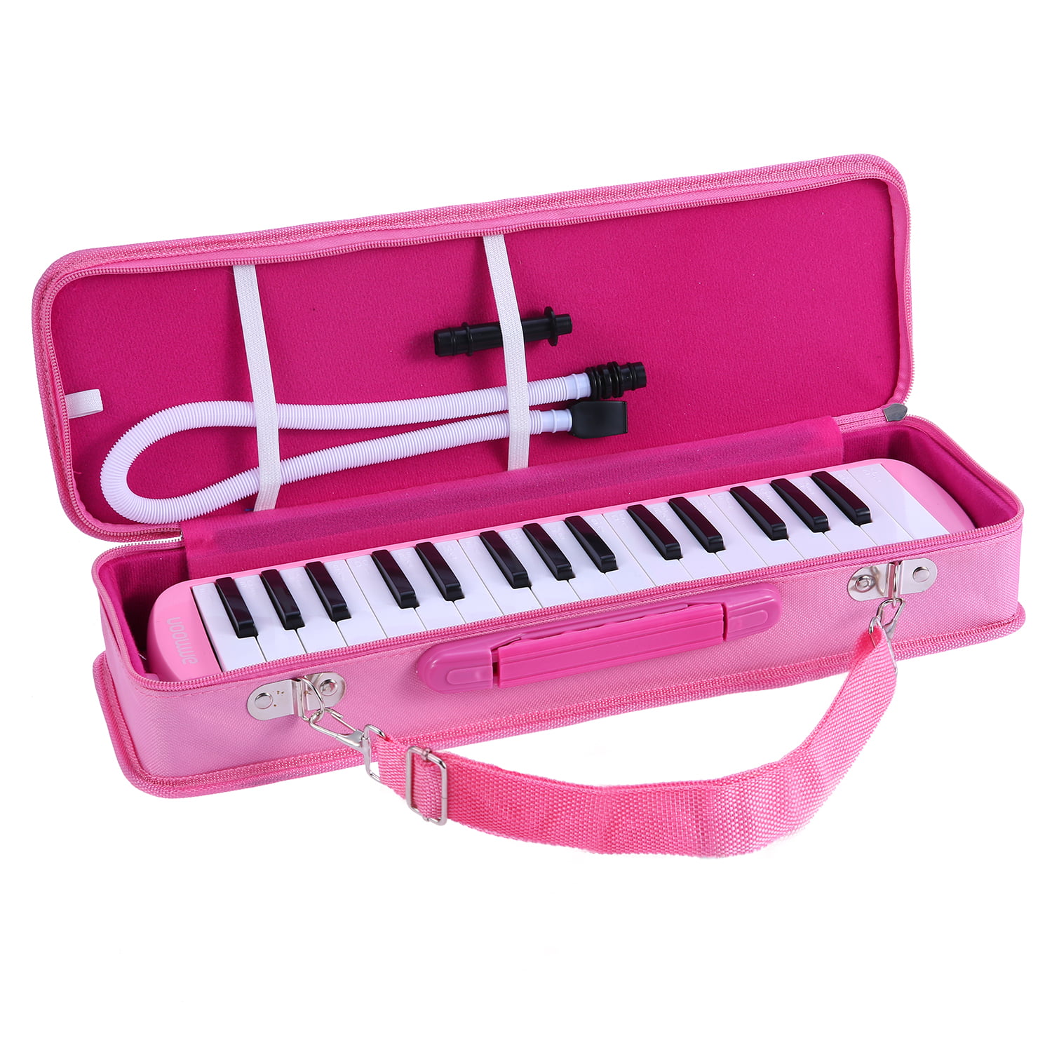New Version Melodica Instrument with Mouthpiece 32 Key Premium Air Melodicas Piano Keyboard Style Portable with Carrying Bag Melodica 