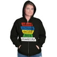thumbnail image 4 of Autism Different Disability Awareness Zip Up Hoodie Men's Women's Brisco Brands S, 4 of 6