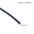 thumbnail image 2 of Uxcell 2.19 Yards 3mm Dia Leather Cord Braided String for DIY Crafts, Dark Blue 1Pack, 2 of 6