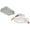 White - Ivory, variant on Nora Lighting NLTH-41TW-HZMPW Theia Led Canless Recessed Fixture - Haze / Matte Powder
