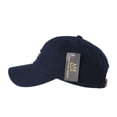 thumbnail image 2 of WITHMOONS Baseball Cap Jean-Michel Basquiat Crown Embroidery CR1622 (Navy), 2 of 4