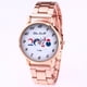 thumbnail image 1 of Reloj de cuarzo retro de moda 2018 Partido de fútbol Rose Gold Watch correa de acero inoxidable zhoulianfa Mirar, 1 of 4