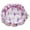 17.71x17.71 Inch 01-Pink, variant on Sahpxhe Round Pet Beds for Small Dogs and Cats, Thickened Soft Cute Pet Beds Mat for Pet Warmth Accessories 19.68x19.68 Inch Yellow