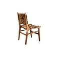 thumbnail image 3 of Banana Weave Dining Chair - Set of 2 - Caramel, 3 of 10
