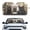 Black Cat Family Print, variant on HUIACONG Funny Pig Cats Foldable UV Protection Heat Shield for Universal Pickups Blocks Heat Keeps Interior Cool Foldable Windshield SunShade
