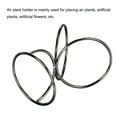 thumbnail image 4 of Soporte para plantas aéreas Uxcell de 2" x 2.5", paquete de 6, contenedores para macetas para el hogar y bodas, negro, 4 of 5