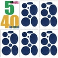 thumbnail image 6 of 5 Sheets Down Jacket Repair Patches, Self-Adhesive Waterproof Lightweight Polyester Repair for Clothing Down Jacket Tearing Bags Umbrella Holes (Blue), 6 of 7