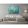 thumbnail image 4 of HFDF Almond Blossom By Vcent Van Gogh Oil Patgs Reproduction Modern Extra Large Floral Giclee Canvas Prts Flowers Pictures on Canvas Wall Art for Home Office Decorations XL 14x11inch Framed, 4 of 6