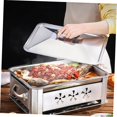 thumbnail image 4 of 1PCS Fish Grill Tray Cover Basting Cover for Plancha Bache Barbecue Grill Covers Baking Pans Frying Pan Rectangular Cover, 4 of 5
