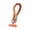 Orange, variant on Colorful Three Strand Nylon Phone Wrist Strap,6.5'' Universal Anti-Lost Hand Lanyard with Phone Patch for All Smartphones, Cute Braided Cell Phone Hand Chain, 1 count