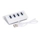 thumbnail image 1 of Adaptador de concentrador OTG de múltiples interfaces de concentrador USB de 4 puertos para escritorio de tableta de teléfono, 1 of 8