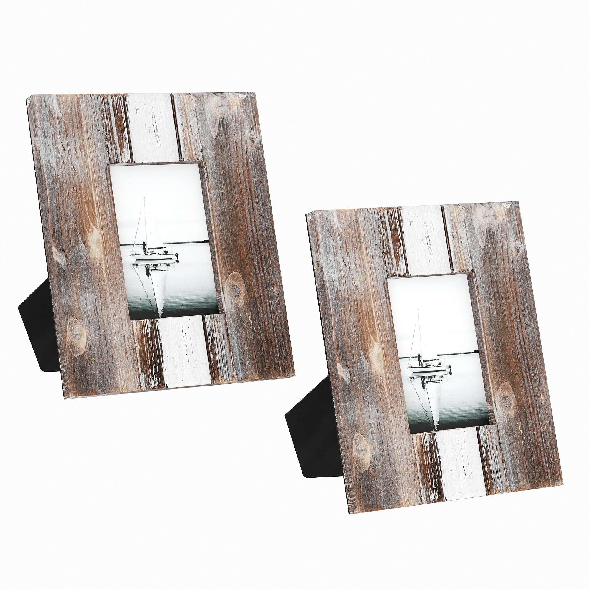 Barnyard Designs 4x6 Picture Frame, Rustic Picture Frame 4x6 Frames