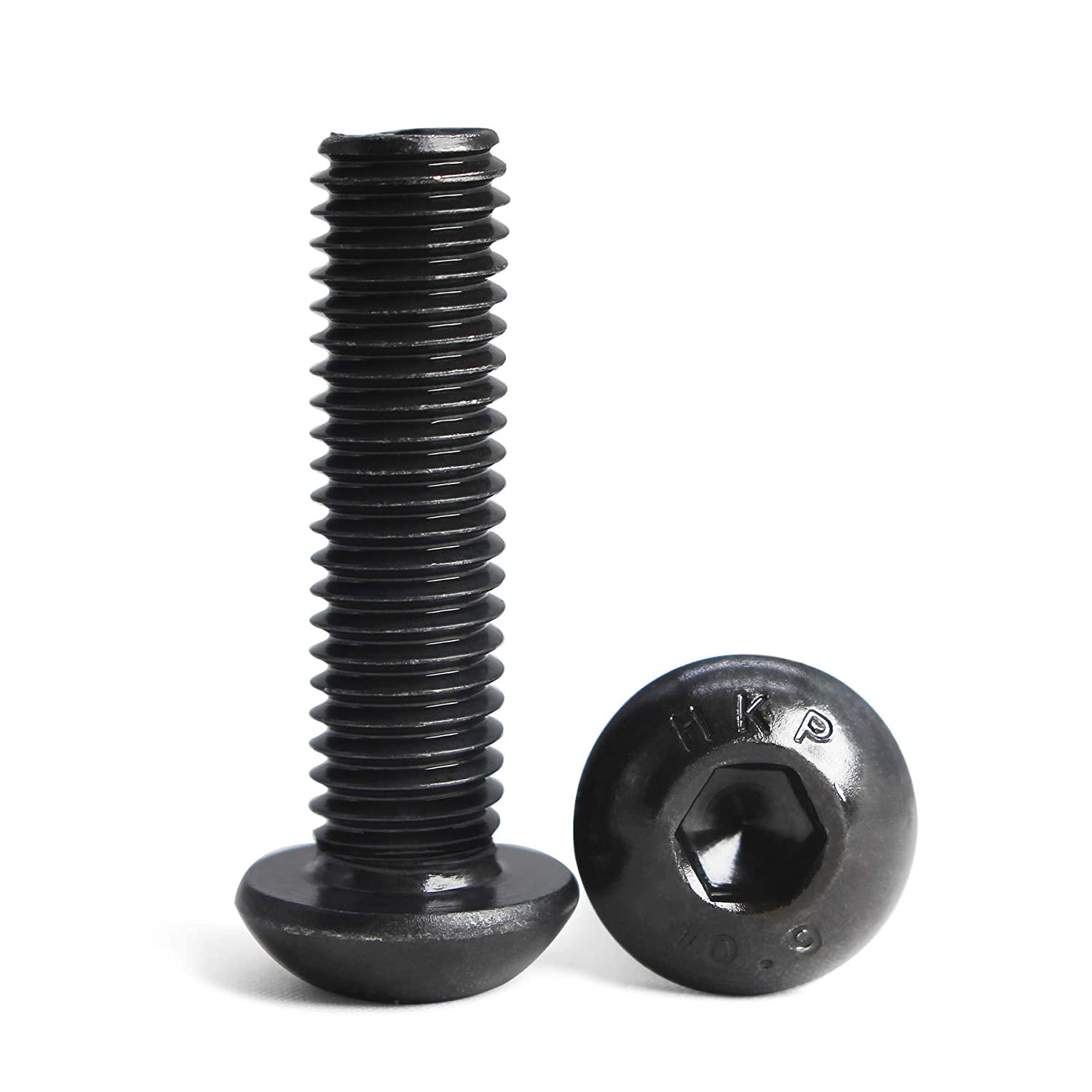 FullerKreg M5-0.8x30mm Flat Socket Cap Screws – Class 10.9 Alloy Steel, Black Oxide, DIN 7991, Hex Drive, Pack Of 50