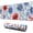 Pioneer Flower Floral, variant on Long Mouse Pads for Desk,Pioneer Flower Floral Print Pattern Desk Mats on Top Of Desks, Desk Mouse Pad Extra Large with 3mm Non-Slip Base and Stitched Edge for Gaming,Office,Work,Home 31.5"x11.8"