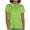 Glass Green, variant on Womens Tops Classic-Fit Short Sleeve V-neck T-Shirt Unisex Solid Sports Quick Dry Shirt Blue M US:6