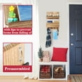 thumbnail image 2 of LotFancy Key Holder, Mail Organizer Wall Mount, Wooden Mail Sorter for Entryway, Hallway, 2 of 7