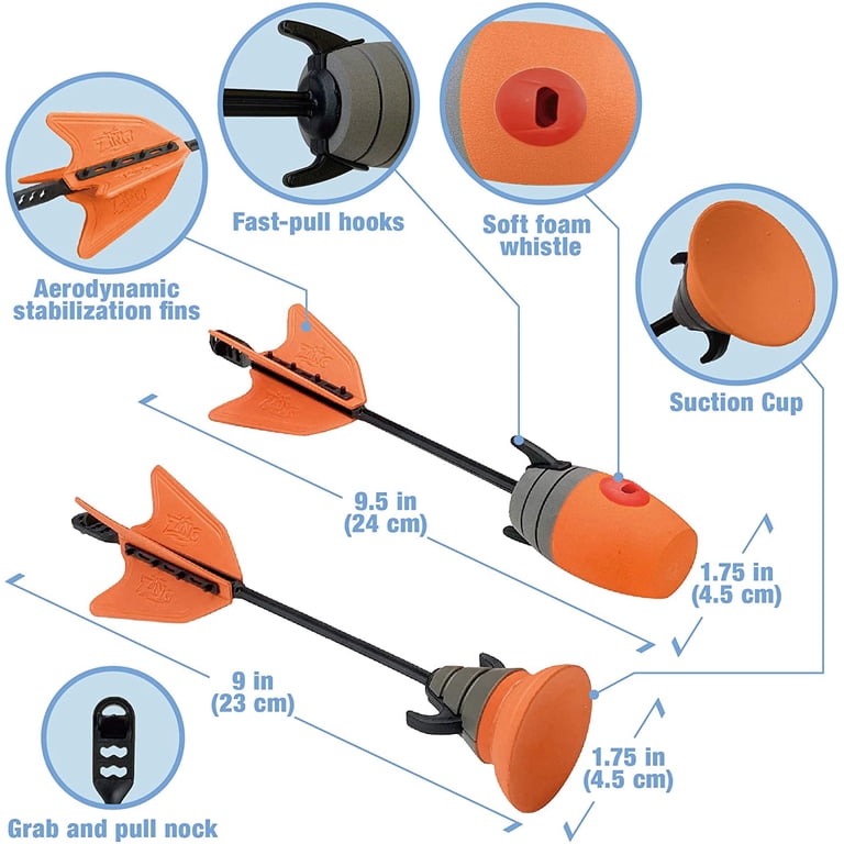 Zing Air Hunterz Z-Curve Bow: Precision Archery Set for Outdoor