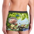 thumbnail image 7 of Lsque Pikmin Pattern Men’s Total Support Pouch Boxer Briefs, X-Temp Cooling, Moisture-Wicking Underwear, Regular, Long-leg and Trunk-Medium, 7 of 7