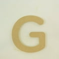 thumbnail image 3 of Package of 1, 8 Inch X 1/2" Thickness MDF Letter G in The Gotham Rounded Font, Thick, Upper Case for Art & Craft Project, Made in USA, 3 of 4