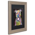 thumbnail image 2 of Trademark Fine Art 'I Fear' Matted Framed Art by Dean Russo, 2 of 4
