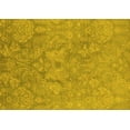 thumbnail image 1 of Ahgly Company Machine Washable Indoor Rectangle Oriental Yellow Industrial Area Rugs, 8' x 10', 1 of 4