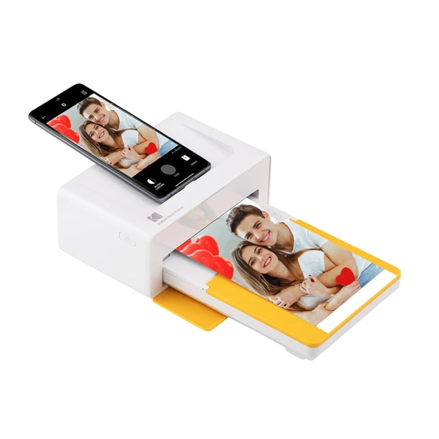 Impresora fotográfica KODAK Dock Plus 4PASS con 10 hojas 4x6