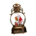thumbnail image 4 of Kuntesetty Christmas Snow Globe Lantern Musical Decoration for Bedroom Wedding Seasonal Santa, 4 of 9
