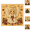 E#004, variant on Farmhouse Christmas Pearl Art DIY Kit, Diamond Painting Kit, Christmas Decorations, Christmas Decor,7.86in Rustic Christmas Living Room Gallery Home Decor & Wall Decor Bead Art Decor Kit-B
