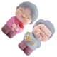 thumbnail image 3 of Creative Cake Topper Elderly Cake Ornament For Family Members With Realistic Design Ideal For Festival Celebration 2Pcs, 3 of 3
