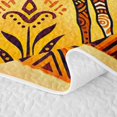 thumbnail image 5 of Manfei Rustic Giraffe Quilt Full,Vintage Wildlife Full Bedspread Sets,Orange Brown,3-Piece, 5 of 7