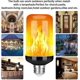 thumbnail image 2 of E27 Flame Bulbs, 5W LED Flame Effect Bulbs with 4 Light Modes 2-Pack, 2 of 5