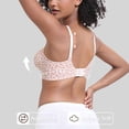 thumbnail image 4 of VRCOMFY Plus Size Wireless Bra for Women, Everyday Wear Push Up Full Coverage Bra, Comfortable Underwire-Free Bra with Breathable Fabric  Wide Side Wings, 4 of 6