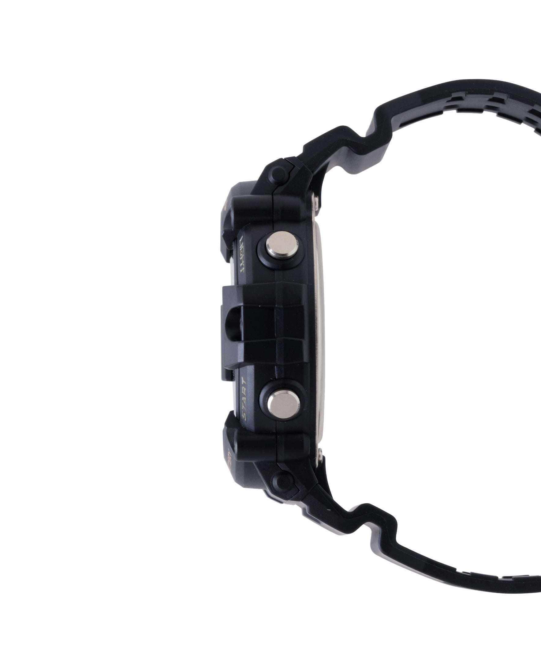 Casio Men's Wide Face Digital Black Watch with Extra Long Resin Strap - AE1500WHX-1AV