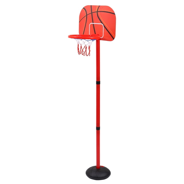 KONTONTY 1 Set Indoor Basketball Hoop Set For Lightweight Basketball Stand For Kindergarten Play And Indoor Fun