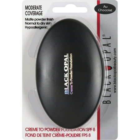 Black Opal Creme to Powder Foundation SPF 8, Au Chocolat, 0.32 oz