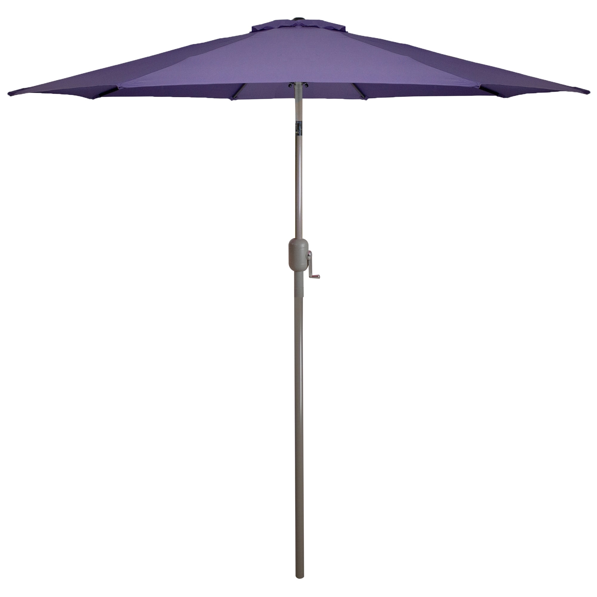 Northlight 9ft Outdoor Patio Market Umbrella with Hand Crank and Tilt Purple