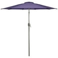 thumbnail image 5 of Northlight 9ft Outdoor Patio Market Umbrella with Hand Crank and Tilt Purple, 5 of 5