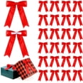 thumbnail image 1 of Lazos de Regalo de Satén Riceshoot 24 unidades Rojo 13x18 cm Autoadhesivos, 1 of 7