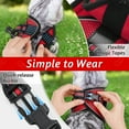 thumbnail image 4 of rabbitgoo Cat Harness and Leash Set for Walking Escape Proof, Adjustable Soft Kittens Vest with Reflective Strip for Small Cats, Comfortable Outdoor Vest, Red, 4 of 10