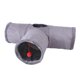 thumbnail image 2 of suave para , juguete interactivo para mascotas, tubo plegable de 3 vías, animales , juguete para animales con pelota para , GRIS Salvador Gato Túnel, 2 of 10