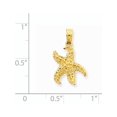thumbnail image 2 of Designer 14K Yellow Gold Starfish Pendant (Length=20) (Width=12) Made In Peru -Jewelry By Sweet Pea Creations, 2 of 2