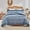 ZLJ01, variant on Grey Ruffle Duvet Cover Set Full Size, 3 Piece Boho Shabby Chic Bedding with 3 Layers Ruffles, Ultra Soft Washed Microfiber Comforter Cover with 2 Pillowcases, All Season Use