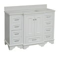 thumbnail image 6 of Nantucket 48" Bathroom Vanity with White Cabinet and Quartz Top, 6 of 7
